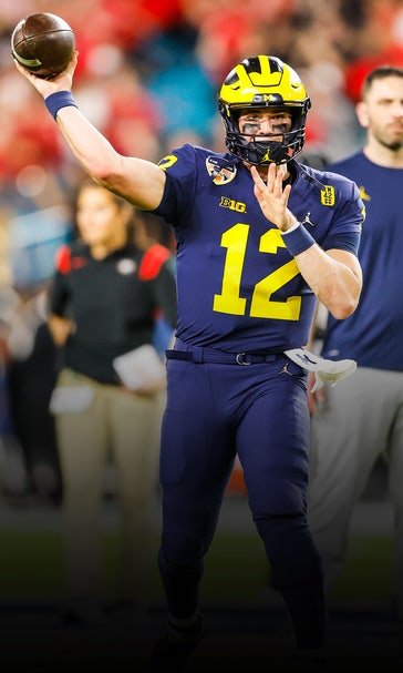 Jim Harbaugh: Cade McNamara is Michigan's QB1 ... for now